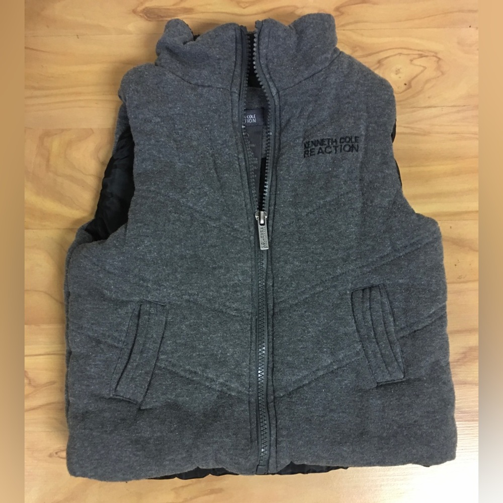 Unisex Grey Kenneth Cole Reaction Vest 2T